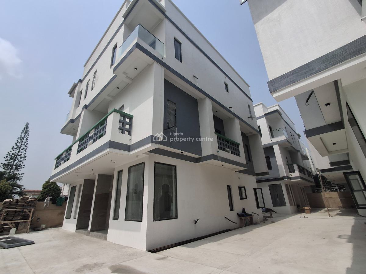 4 Bedroom Semi Detached with Bq, Lekki Phase 1, Lekki, Lagos, House for Sale