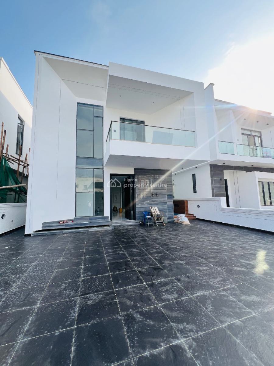 Luxury 5 Bedroom Detached Duplex with a Swimming Pool and a Bq, Lekki County Estate, Ikota, Lekki, Lagos, Detached Duplex for Sale