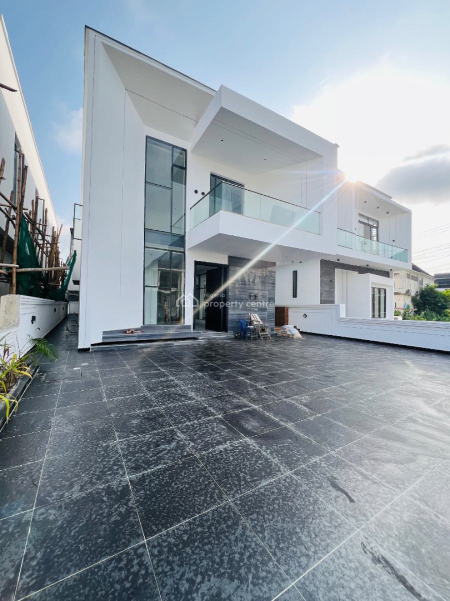 Luxury 5 Bedroom Detached Duplex with a Swimming Pool and a Bq, Lekki County Estate, Ikota, Lekki, Lagos, Detached Duplex for Sale