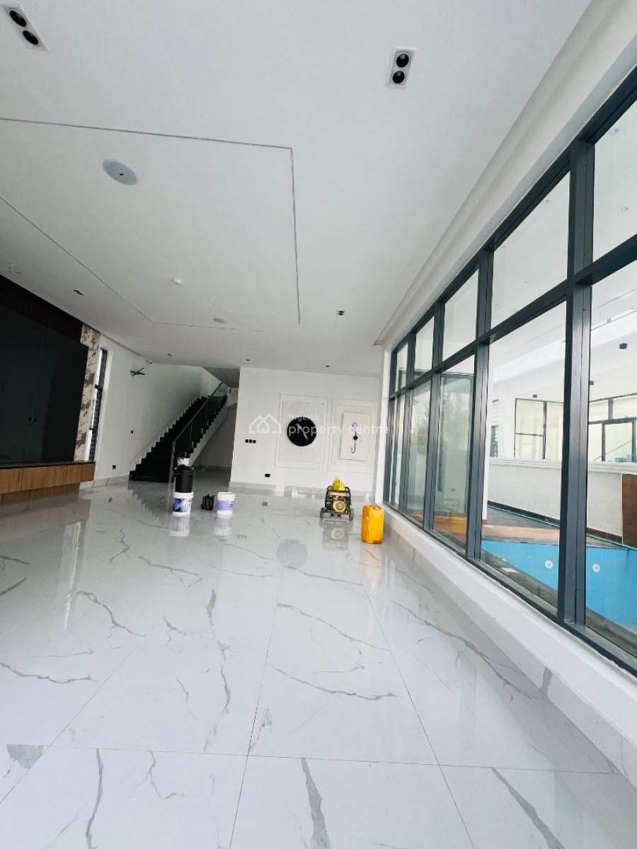 Luxury 5 Bedroom Detached Duplex with a Swimming Pool and a Bq, Lekki County Estate, Ikota, Lekki, Lagos, Detached Duplex for Sale