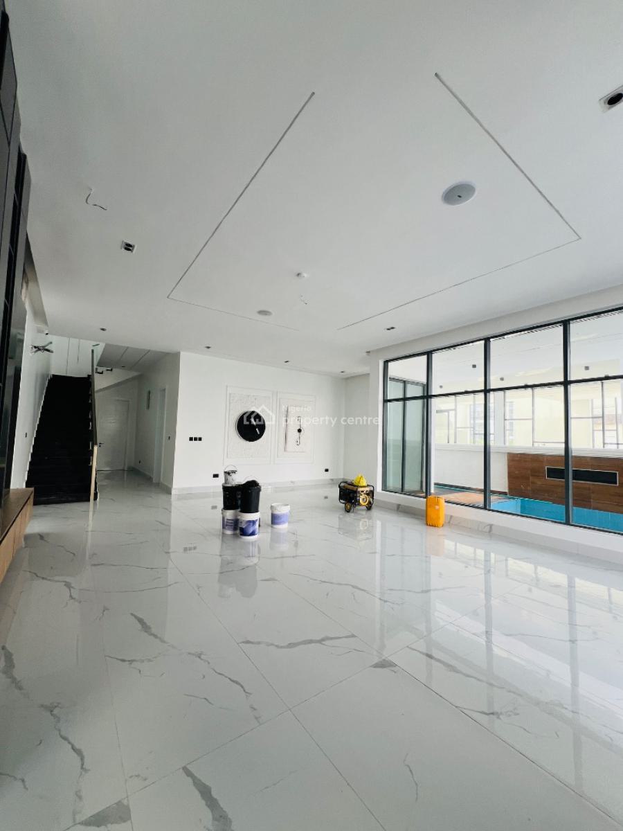 Luxury 5 Bedroom Detached Duplex with a Swimming Pool and a Bq, Lekki County Estate, Ikota, Lekki, Lagos, Detached Duplex for Sale