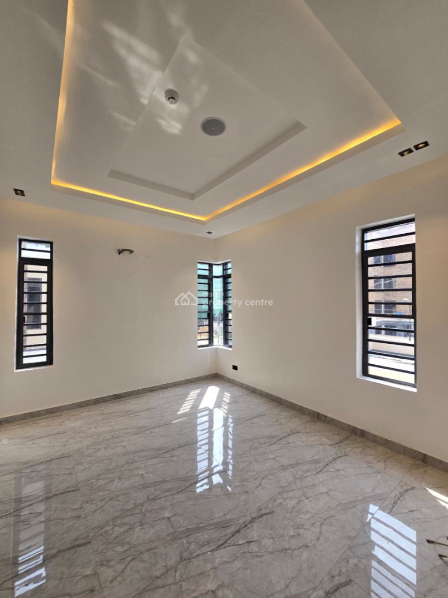 Luxury Serviced 4 Bedroom Terrace with a Room Bq, Lekki Phase 1, Lekki, Lagos, Terraced Duplex for Sale