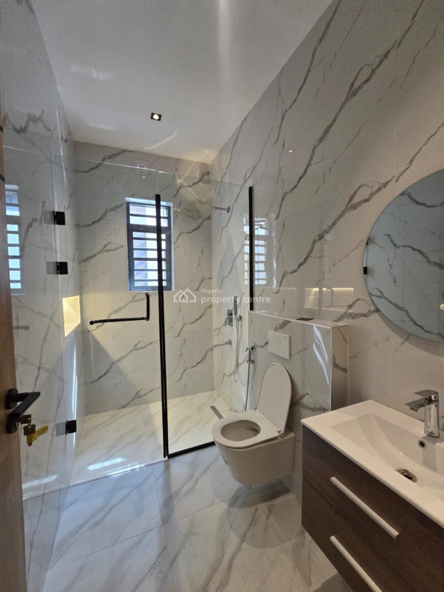 Luxury Serviced 4 Bedroom Terrace with a Room Bq, Lekki Phase 1, Lekki, Lagos, Terraced Duplex for Sale