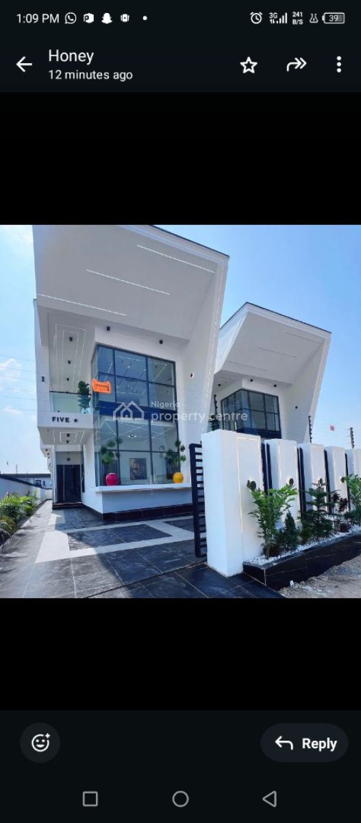 Spacious Newly Built 5 Bedrooms Detached Duplex, Ajah, Ajah, Lagos, Detached Duplex for Sale