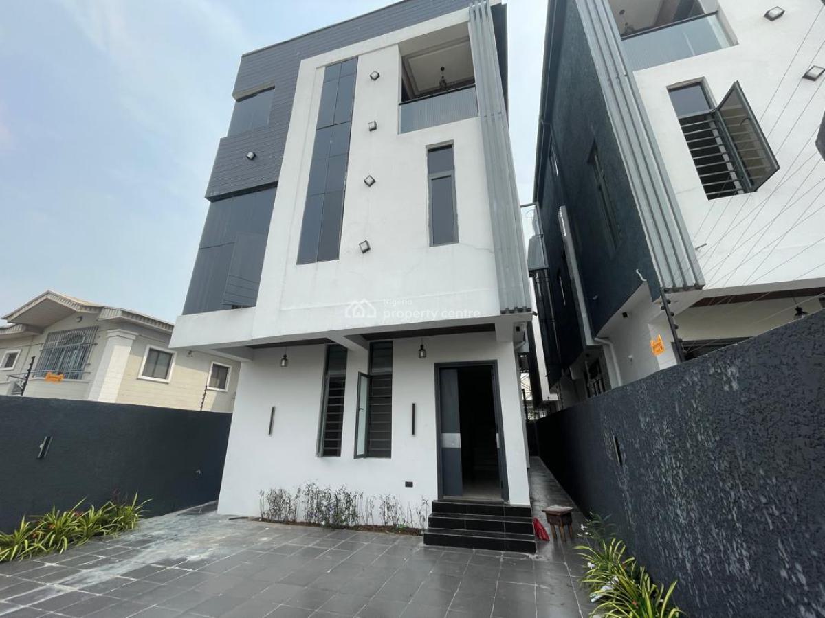 Luxury 5-bedroom Semi-detached with Bq., Lekki Phase 1, Lekki, Lagos, Semi-detached Duplex for Sale