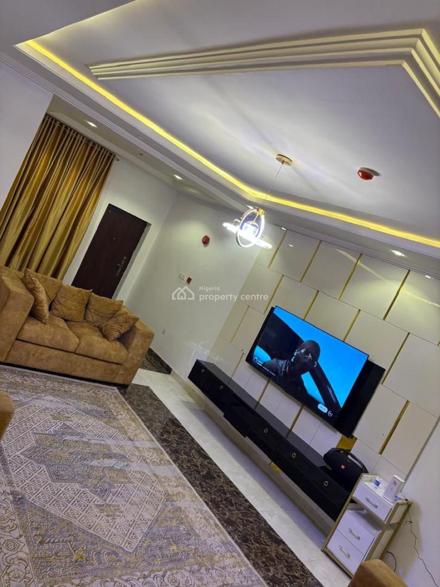 Partially Furnished Two Bedrooms Flat, Grace Court, Katampe (main), Katampe, Abuja, Flat / Apartment for Rent