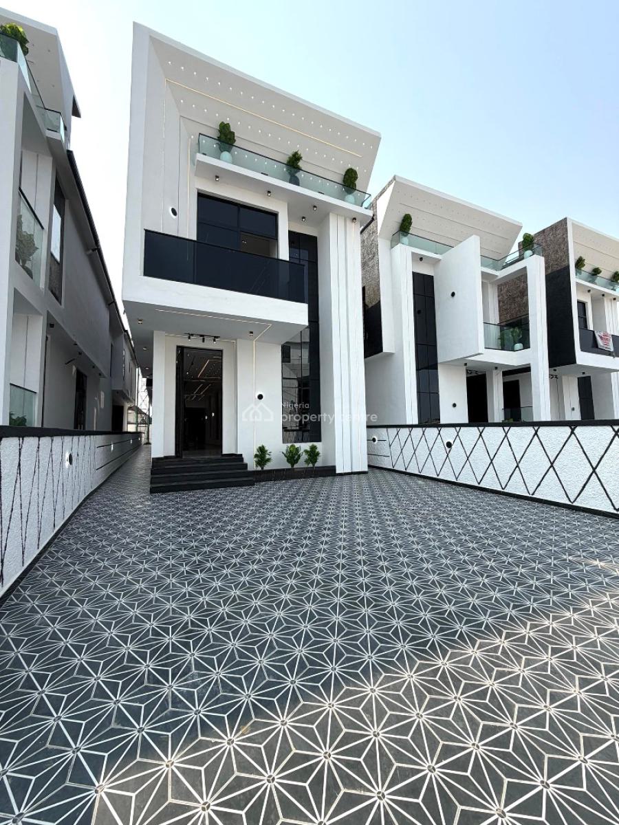 Contemporary 5 Bedroom Fully Detached Duplex, Chevron, Lekki Lagos, Lekki, Lagos, Detached Duplex for Sale