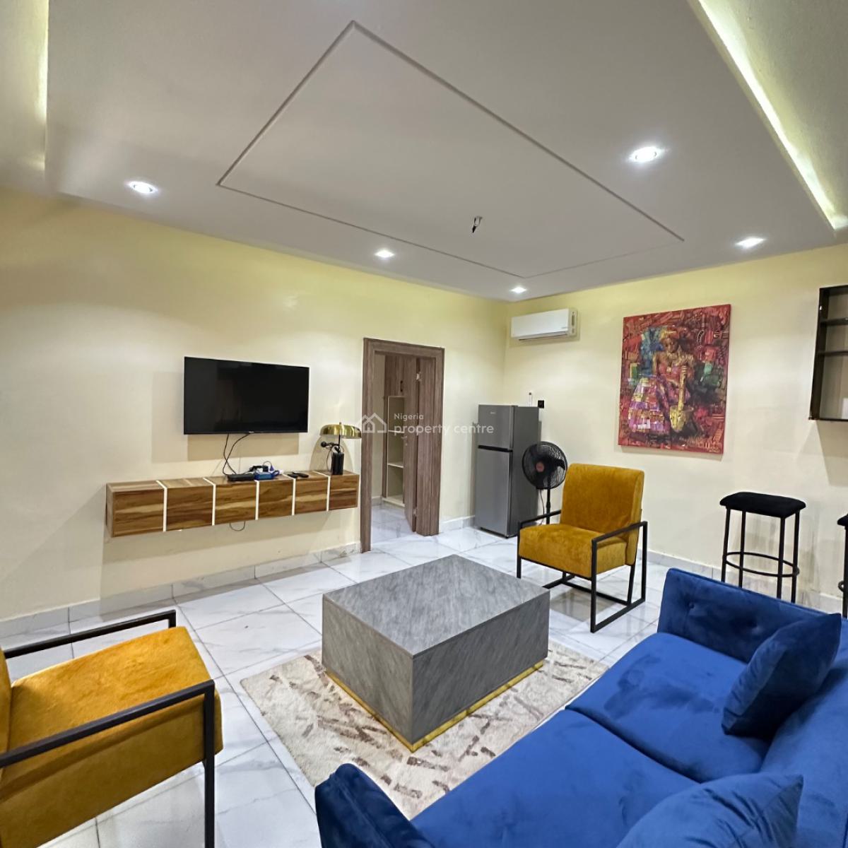 1 Bedroom Apartment, Garki, Abuja, Mini Flat (room and Parlour) Short Let