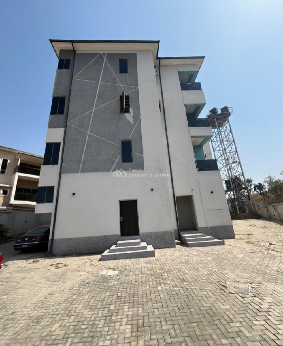 a Newly and Spacious Open Floor 2 Bedrooms Flat, Guzape District, Abuja, Flat / Apartment for Rent