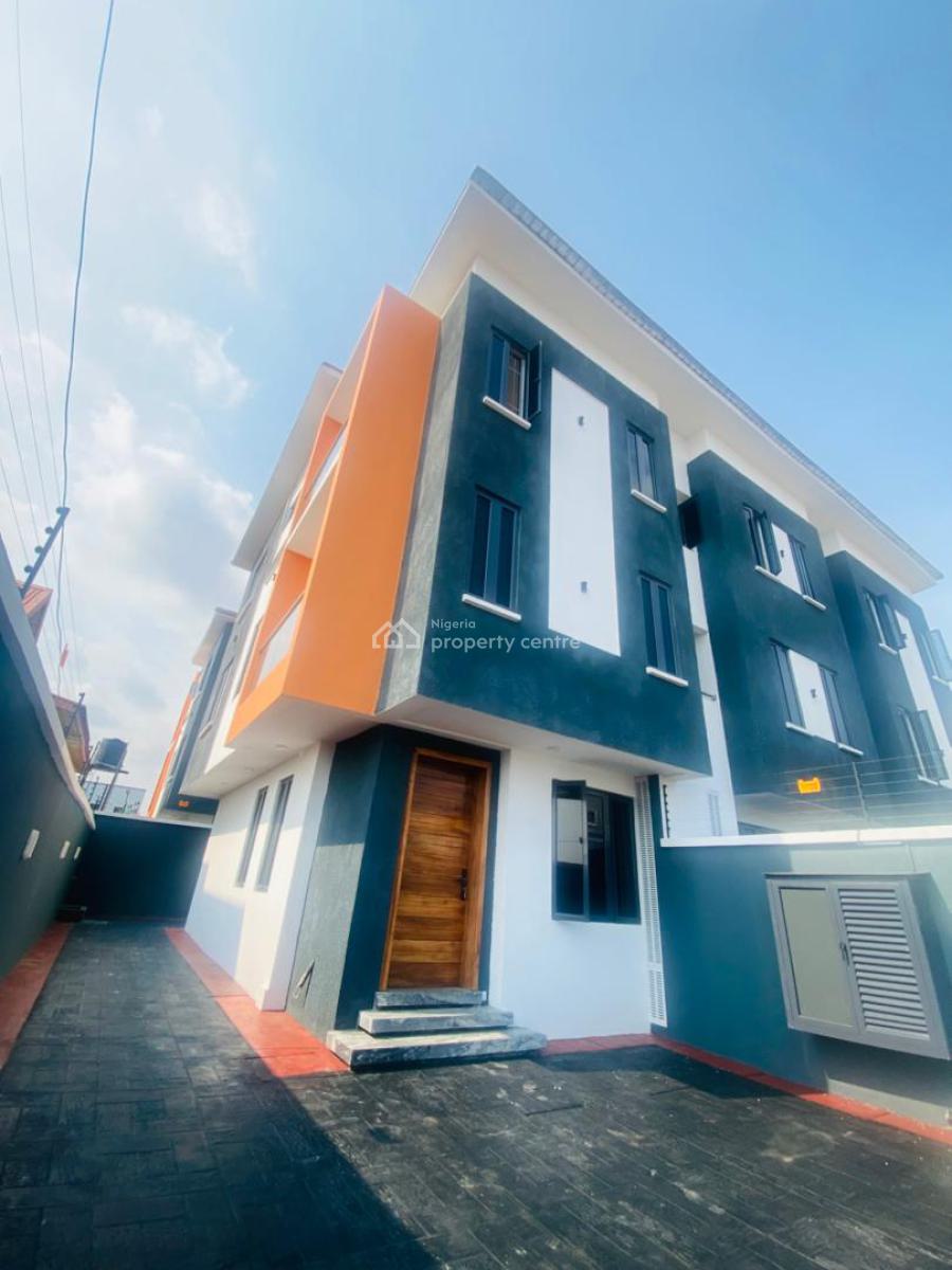 Luxurious Newly Constructed 4 Bedroom Terrace Duplex Plus Bq, Ogudu, Gra 1, Ogudu, Lagos, Terraced Duplex for Sale