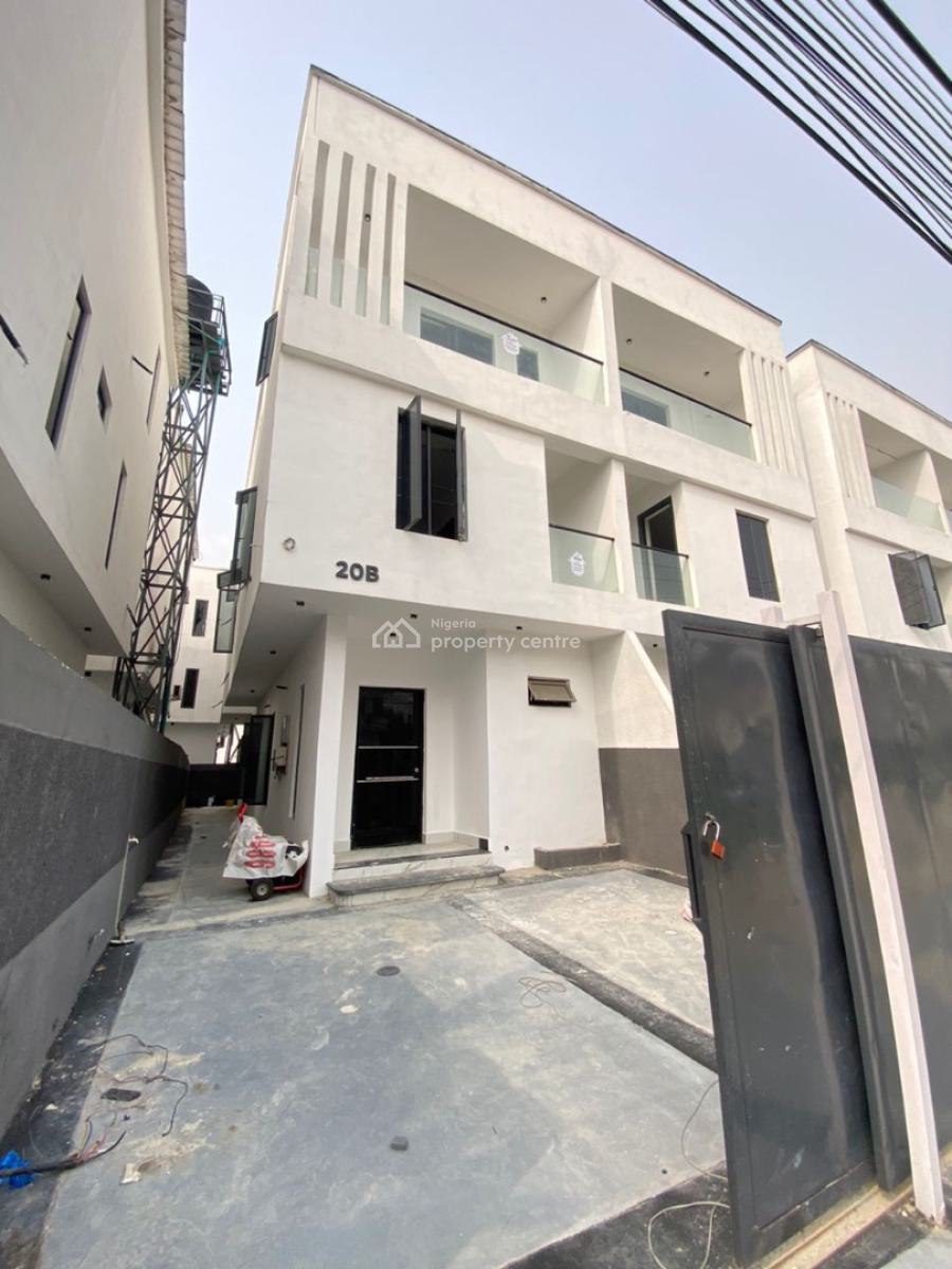 4 Bedroom Semidetached Duplex with Bq, Agungi, Lekki, Lagos, Semi-detached Duplex for Rent
