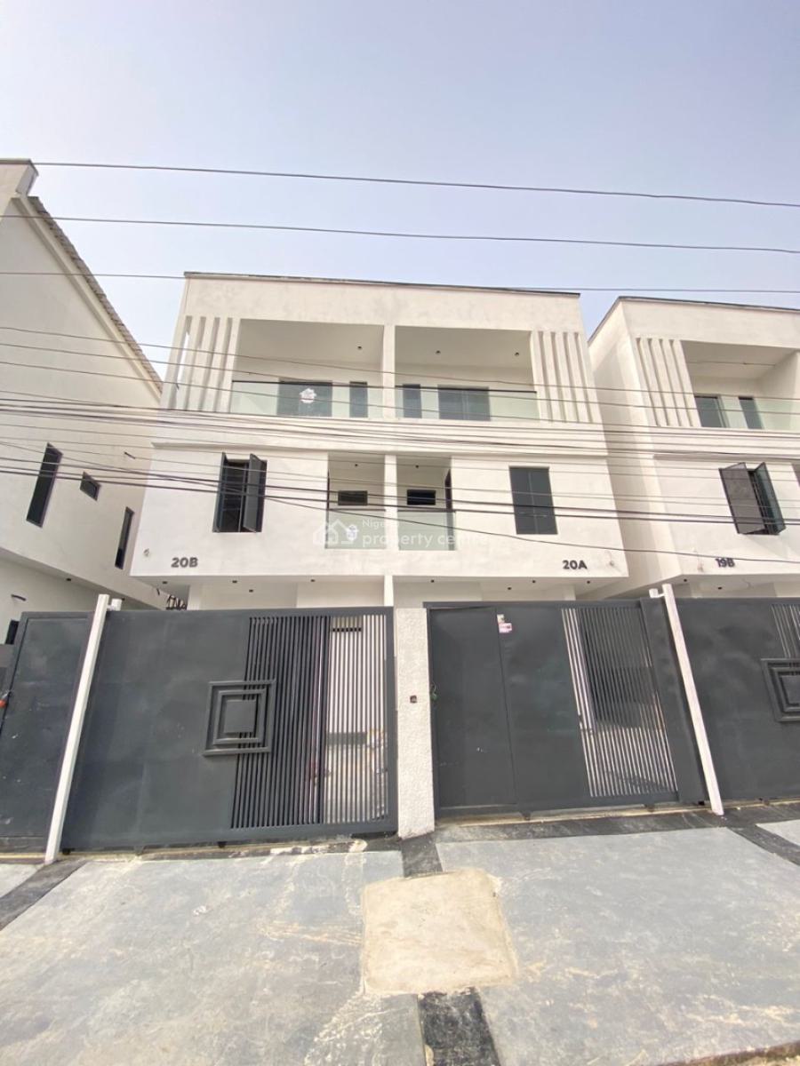 4 Bedroom Semidetached Duplex with Bq, Agungi, Lekki, Lagos, Semi-detached Duplex for Rent