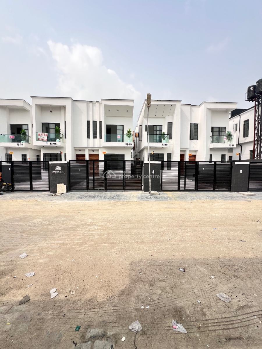 4 Bedroom Semi Detached with Bq, Ikota, Lekki, Lagos, Semi-detached Duplex for Sale