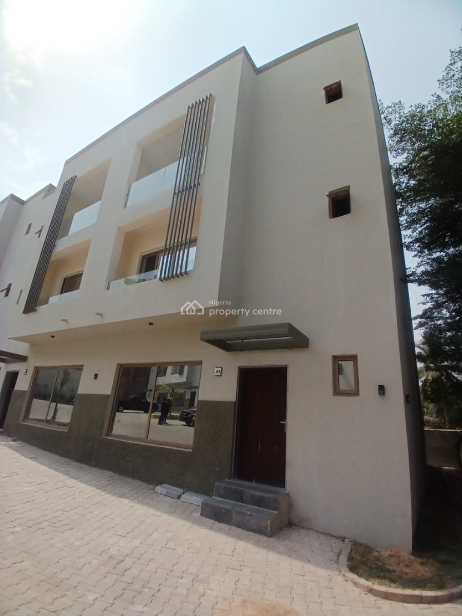 Brand New 4 Bedroom Terrace Duplex with 1room Bq, Diplomatic Zone, Maitama District, Abuja, Terraced Duplex for Rent