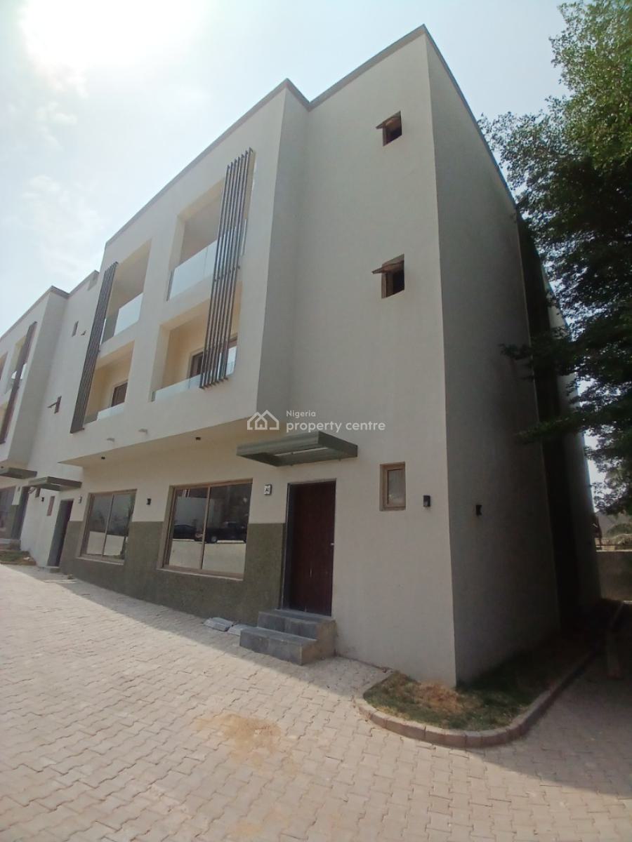 Brand New 4 Bedroom Terrace Duplex with 1room Bq, Diplomatic Zone, Maitama District, Abuja, Terraced Duplex for Rent