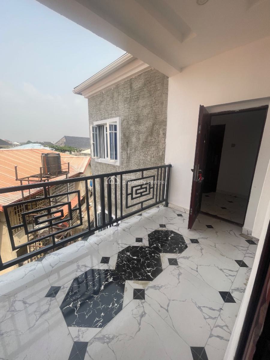 Beautiful Well Standard 2 Bedroom Apartment (upstairs), Unity Estate, Badore, Ajah, Lagos, Flat / Apartment for Rent