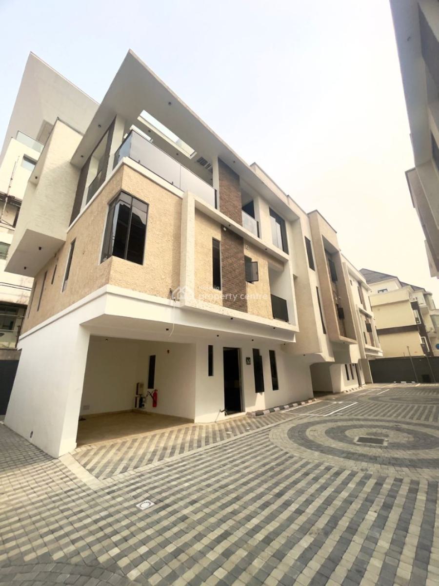 Newly Built 4 Bedroom Terraced Duplex, Lekki Phase 1, Lekki, Lagos, House for Sale