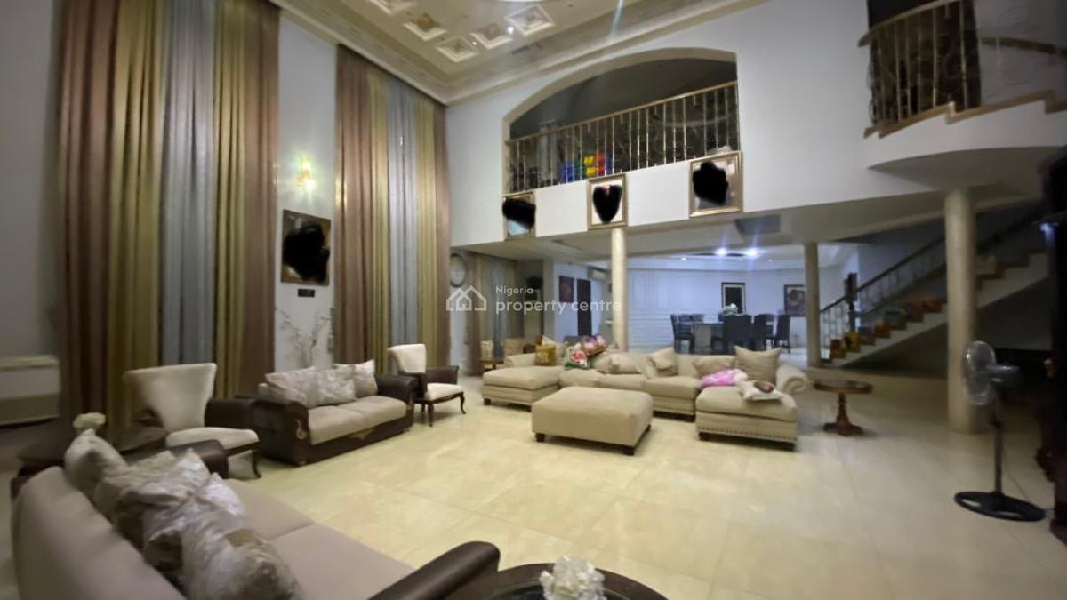 Luxury Family Mansion with Over 14 Rooms, Kado, Abuja, Detached Duplex for Sale