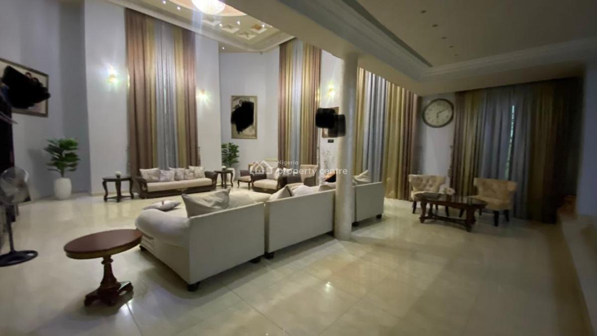 Luxury Family Mansion with Over 14 Rooms, Kado, Abuja, Detached Duplex for Sale