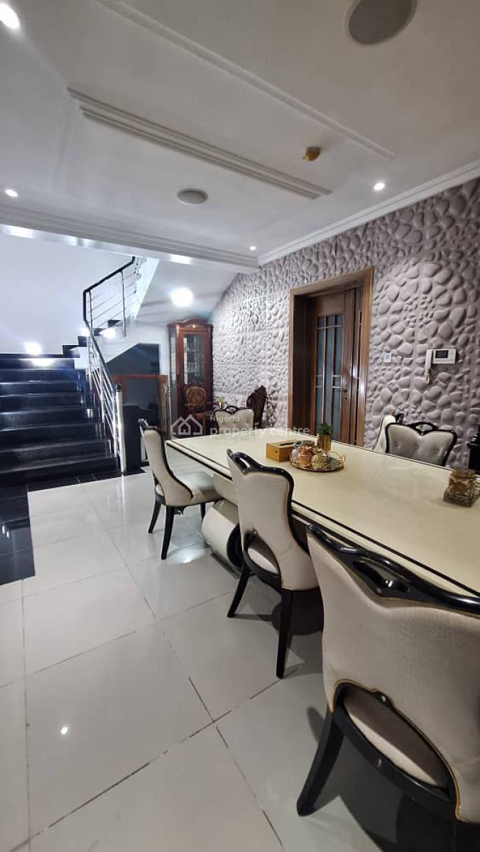 Fully Furnished Mansion with Pool, Off Fola Osibo Road, Lekki Phase 1, Lekki, Lagos, Detached Duplex for Rent