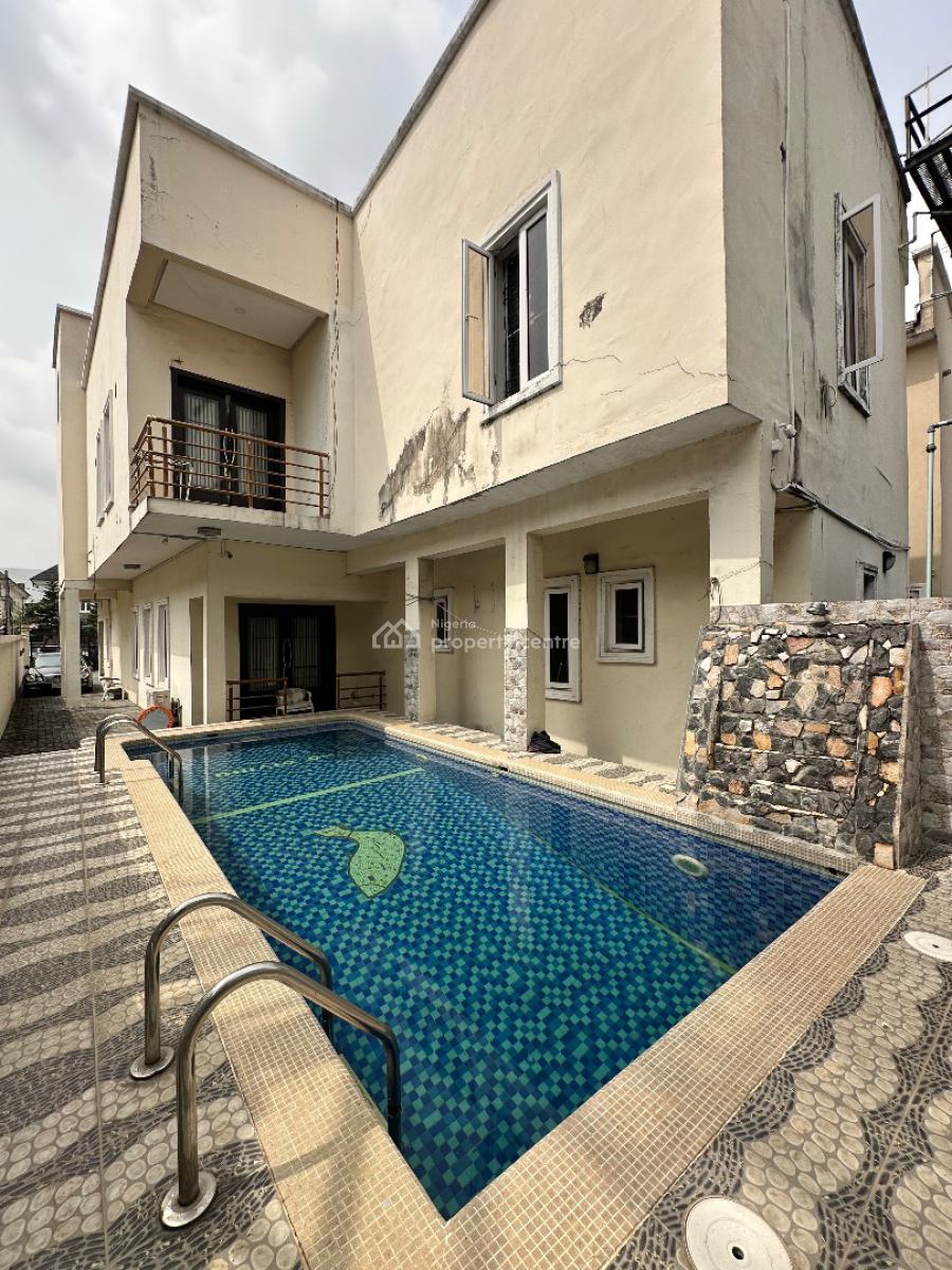 Contemporary 4 Bedroom Duplex with Swimming Pool and Bq, Lekki Phase 1, Lekki, Lagos, Commercial Property for Rent