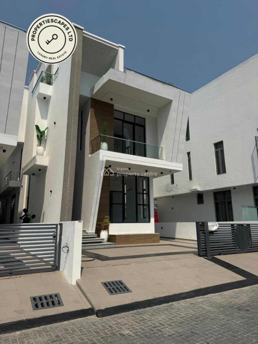 Luxuriously Built 5 Bedroom Fully Detached Duplex with Cinema, Osapa, Lekki, Lagos, Detached Duplex for Sale