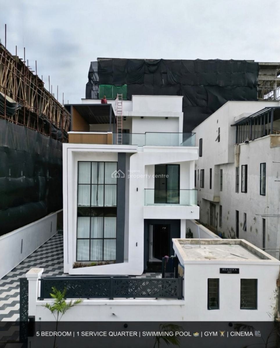 Lovely 5 Bedroom Detached Duplex with Swimming Pool and Bq, Lekki Phase 1, Lekki, Lagos, Detached Duplex for Sale