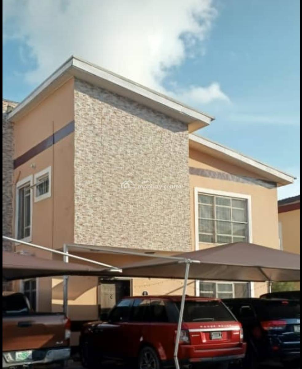 Newly Built 4 Bedroom Duplex with Bq., Pearl Nuga Estate on Monastery Road Ogg Shoprite, Sangotedo, Ajah, Lagos, Detached Duplex for Sale