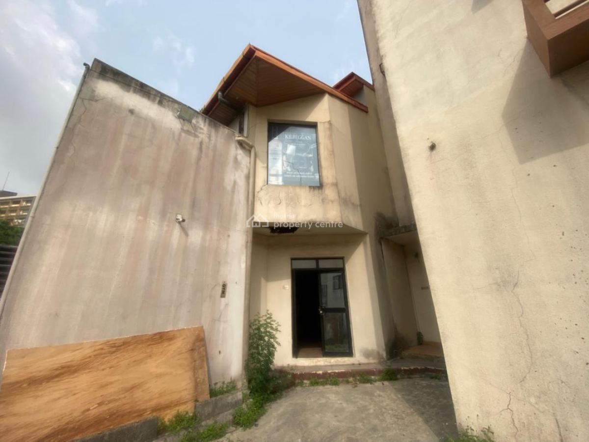 Renovatable / Demolishable Residential Block, Victoria Island (vi), Lagos, House for Sale