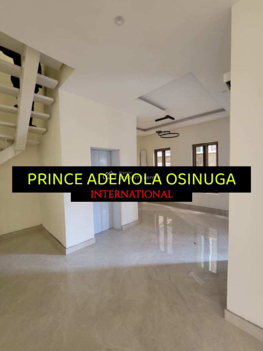 Luxury 5 Bedroom Semi Detached Terrace Styled House + Bq + Rooftop, Banana Island, Ikoyi, Lagos, Terraced Duplex for Rent