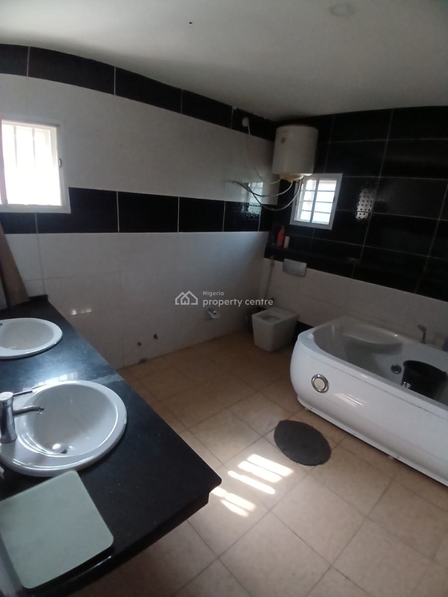 Under Renovation 4 Bedroom Terraced Duplex with 1 Room, Diplomatic Zone, Asokoro District, Abuja, Terraced Duplex for Rent