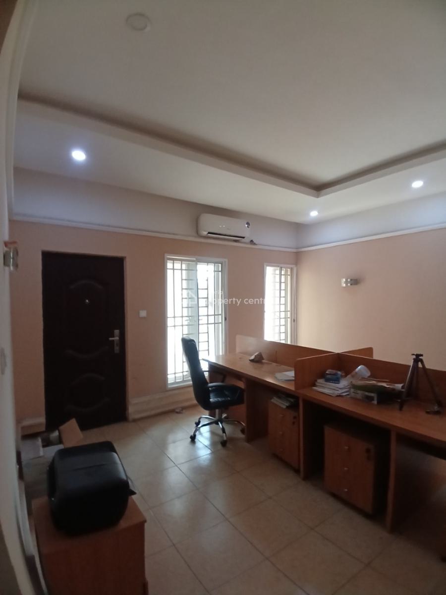 Under Renovation 4 Bedroom Terraced Duplex with 1 Room, Diplomatic Zone, Asokoro District, Abuja, Terraced Duplex for Rent