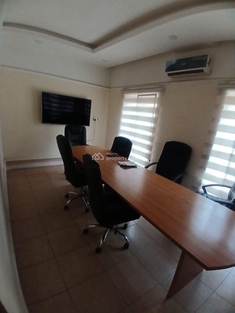 Under Renovation 4 Bedroom Terraced Duplex with 1 Room, Diplomatic Zone, Asokoro District, Abuja, Terraced Duplex for Rent