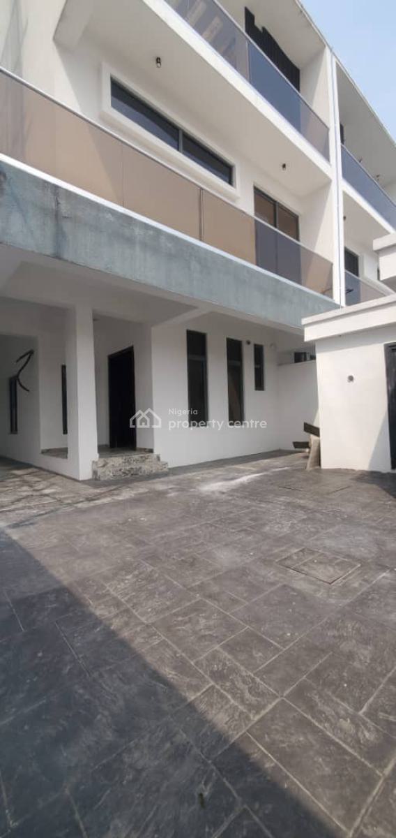 Newly Built 5-bedroom Semi-detached House with a Room Bq, Lekki Phase 1, Lekki, Lagos, Semi-detached Duplex for Rent