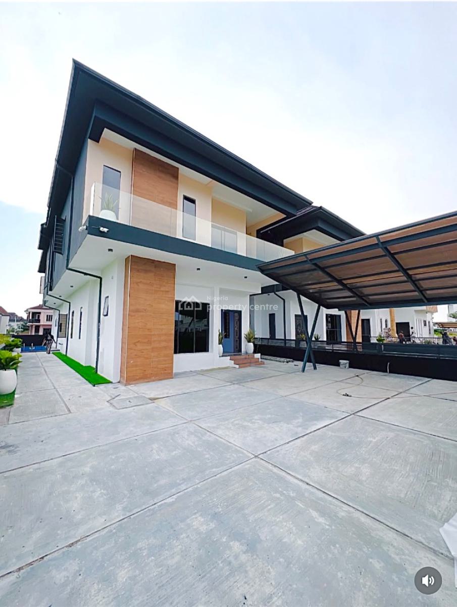 Exquisite 4 Bedroom Detached Duplex with Pool in a Secure Estate, Sangotedo, Ajah, Lagos, Detached Duplex for Sale