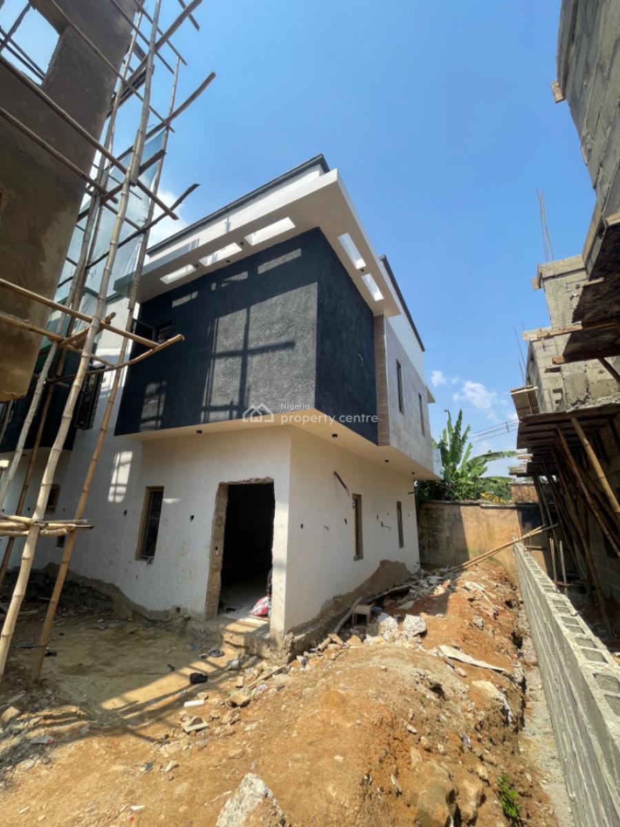 4 Bedroom Detached Duplex with a Bq, Gbagada, Gbagada, Lagos, Semi-detached Duplex for Sale