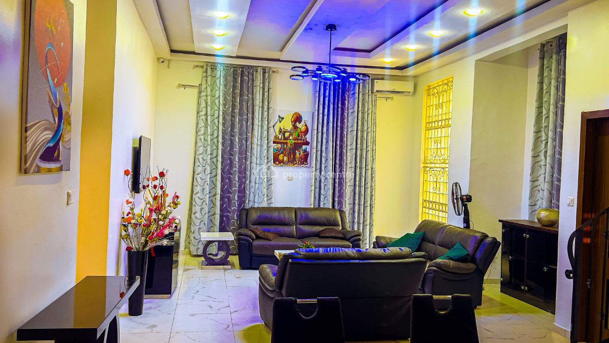 Fantastic 4 Bedrooom Furnished Duplex, Otunba Toyin Abass Avenue, Gra, Ogudu, Lagos, Detached Duplex Short Let