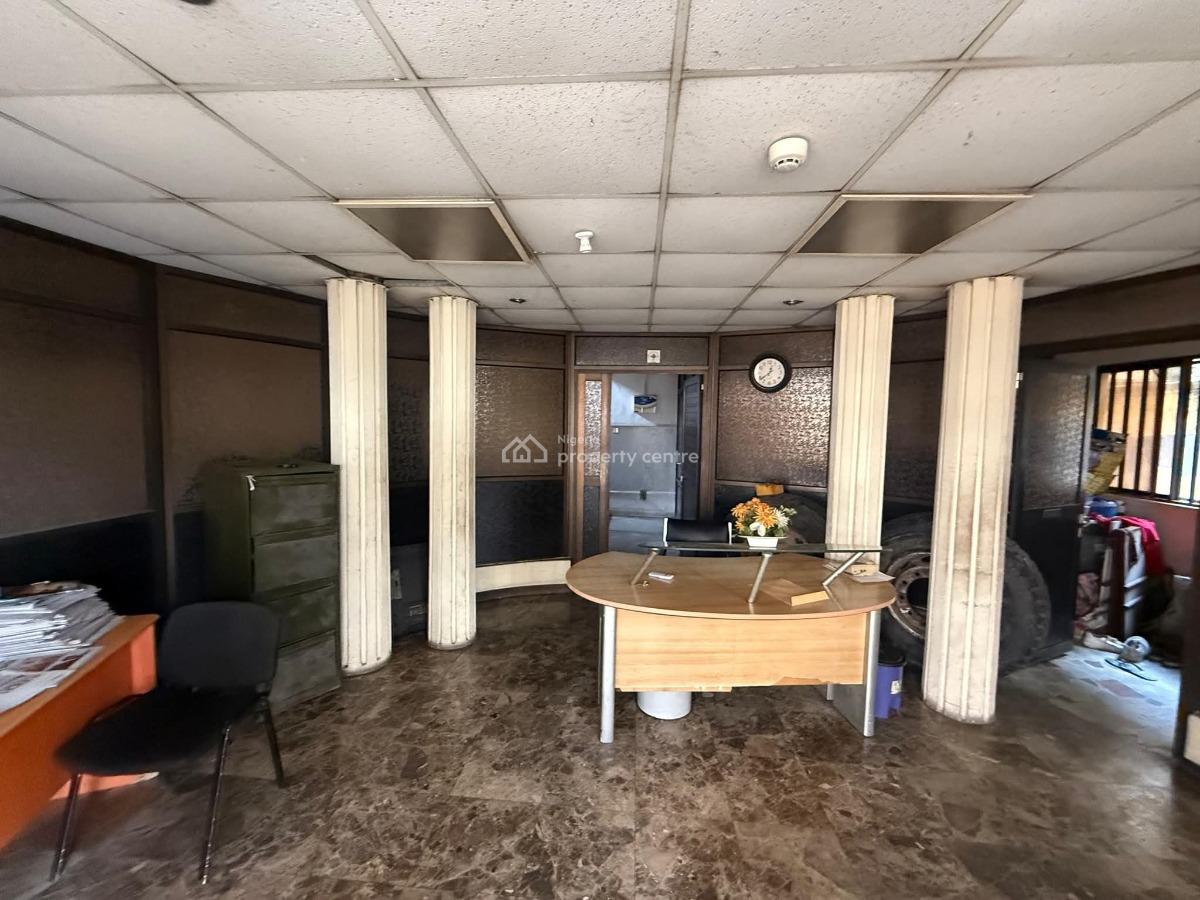 Solid 3 Floor Commercial Building on 900sqm, Norman Williams, Falomo, Ikoyi, Lagos, Office Space for Sale