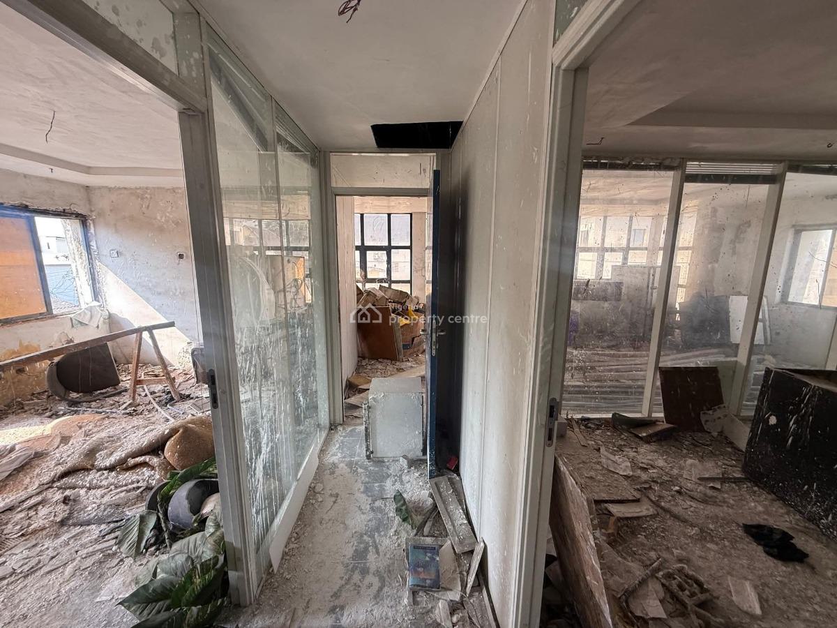 Solid 3 Floor Commercial Building on 900sqm, Norman Williams, Falomo, Ikoyi, Lagos, Office Space for Sale