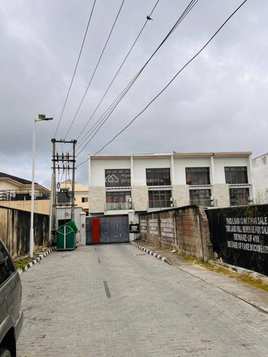 Clean 4 Bedroom Terraced Duplex with Bq, Off Castle & Temple Street, Fatai Arobieke, Lekki Phase 1, Lekki, Lagos, Terraced Duplex for Rent