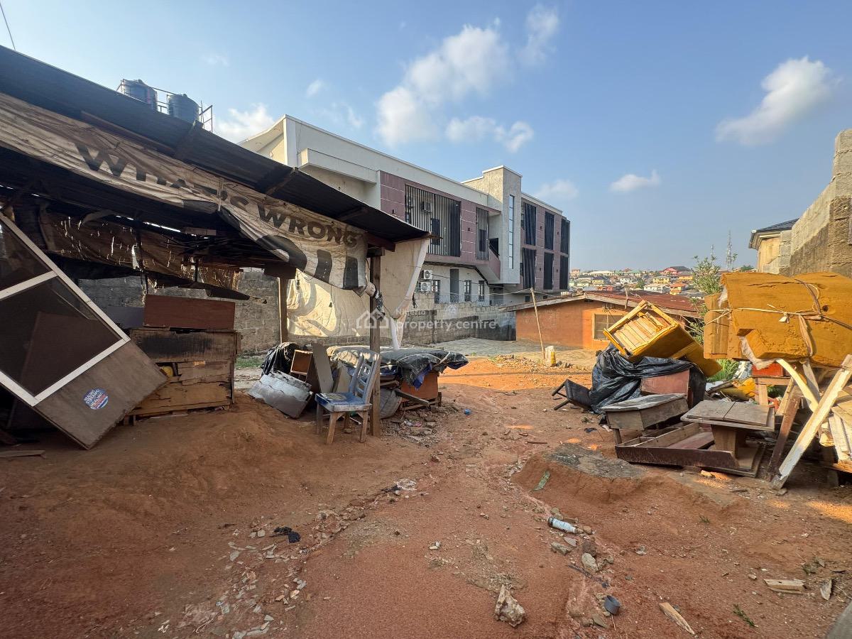 Gated Dry Land Measuring 500sqm, Ogba, Ikeja, Lagos, Residential Land for Sale