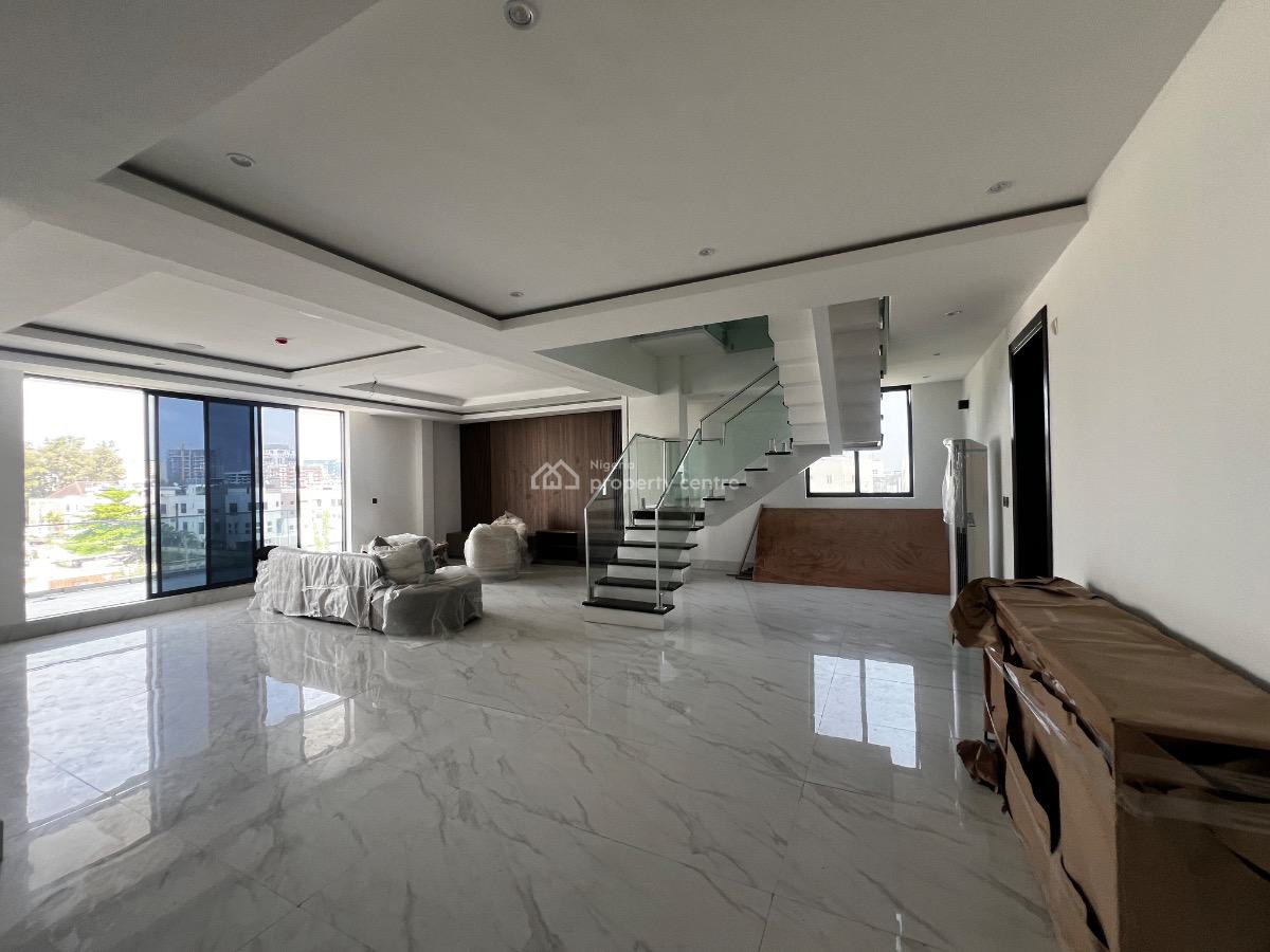 Newly Built 4 Bedroom Maisonette with a Room Bq,swimming Pool, Ikoyi, Lagos, House for Rent