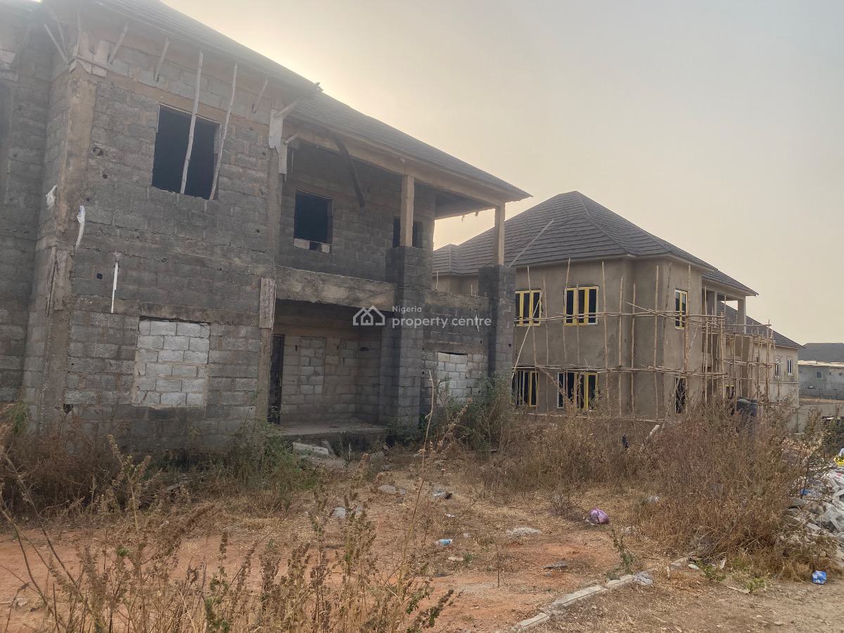 Luxury 4 Bedroom Duplex with a 1 Room Bq, By Aviation Village, Kyami, Abuja, Detached Duplex for Sale