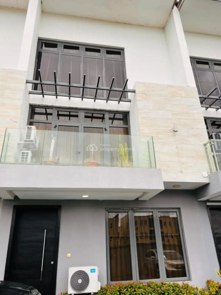Luxury 4 Bedroom Terrace Duplex with Bq, Lekki Phase 1, Lekki, Lagos, Terraced Duplex for Rent