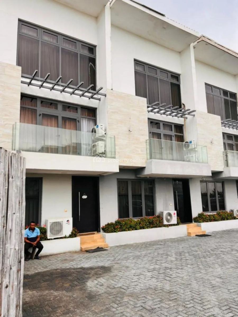 Luxury 4 Bedroom Terrace Duplex with Bq, Lekki Phase 1, Lekki, Lagos, Terraced Duplex for Rent