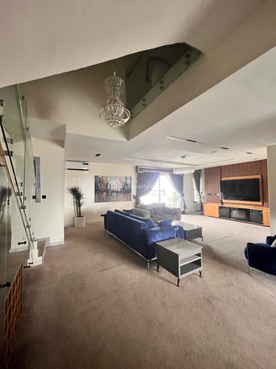4 Bedroom Penthouse with Pool, Elevator and Gym, Lekki Phase 1, Lekki, Lagos, Flat / Apartment for Rent
