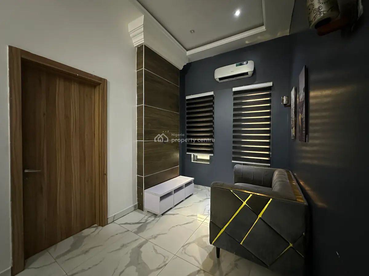 Well Detailed Built with a B Q, Ikate, Lekki, Lagos, Semi-detached Duplex for Rent