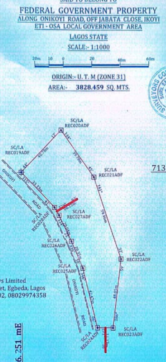 Land, Old Ikoyi By Shoreline Gate on Turnbull Rd, Ikoyi, Lagos, Residential Land for Sale