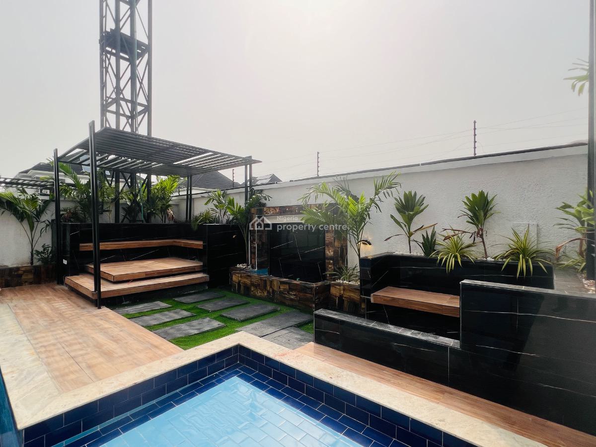 6 Bedroom Duplex with Cinema and Pool, Chevron, Lekki Phase 2, Lekki, Lagos, Detached Duplex for Sale