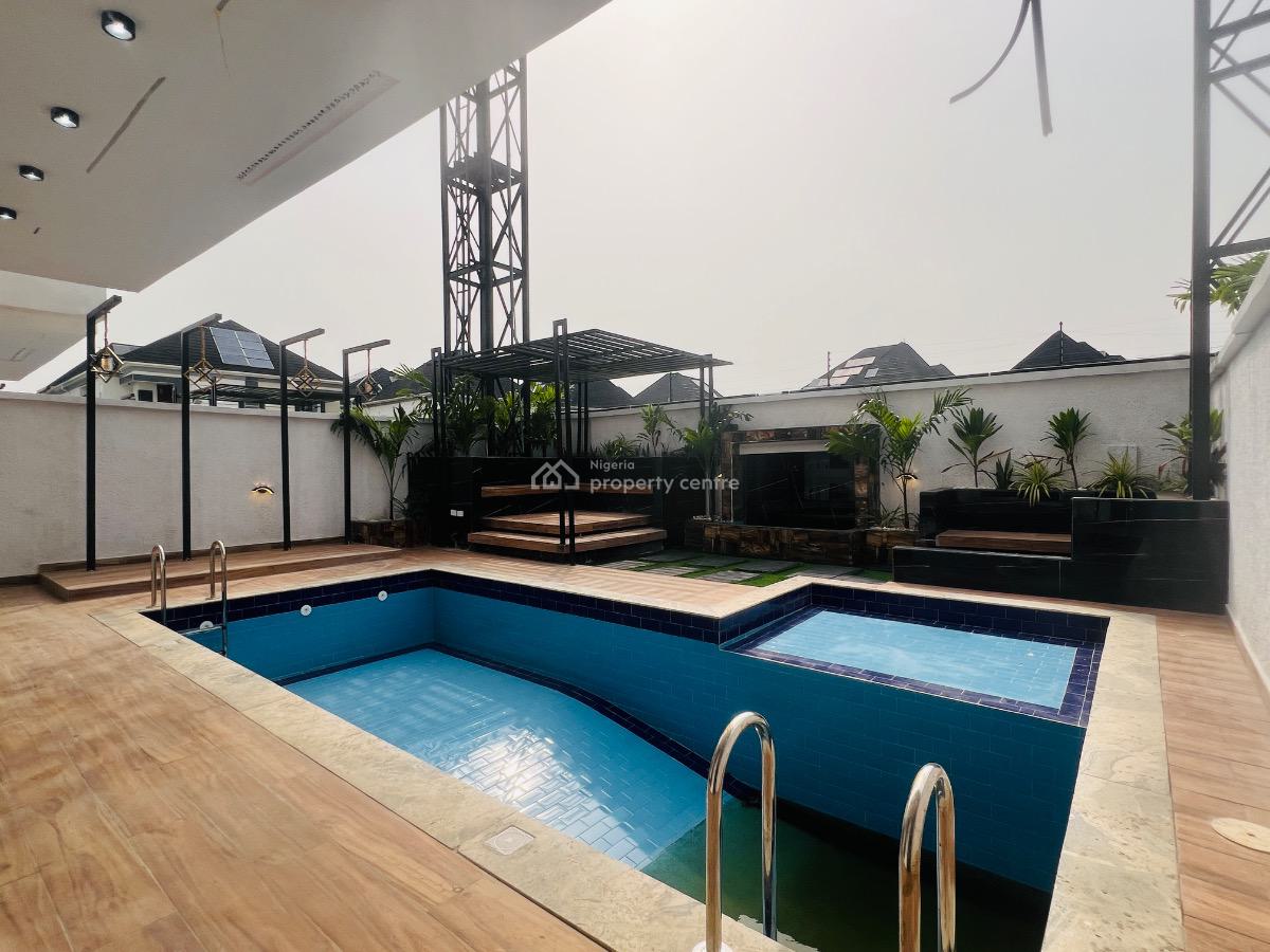 6 Bedroom Duplex with Cinema and Pool, Chevron, Lekki Phase 2, Lekki, Lagos, Detached Duplex for Sale